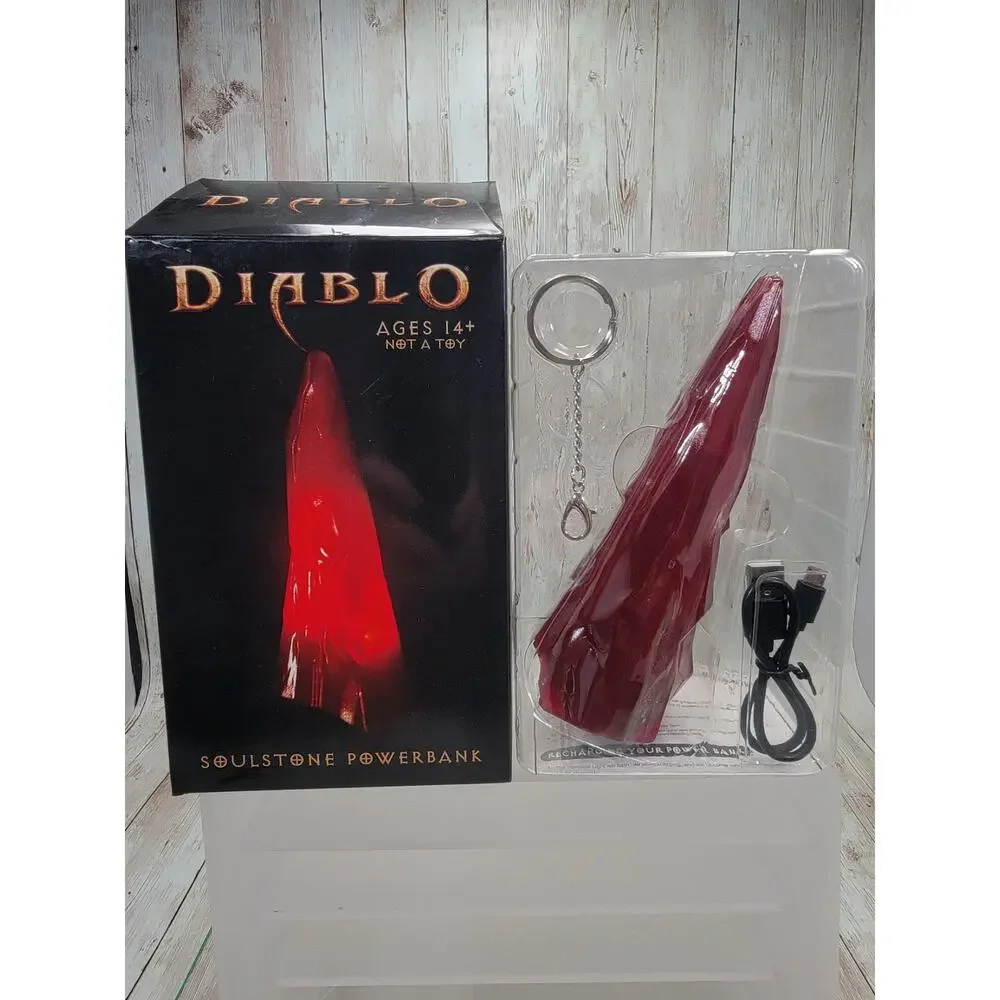 Officially Licensed Blizzard Diablo Soulstone Power Bank 2000mAh New